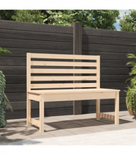 vidaXL Garden Bench 109 cm Solid Wood Pine