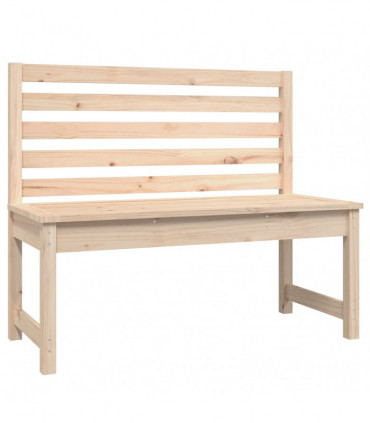 vidaXL Garden Bench 109 cm Solid Wood Pine