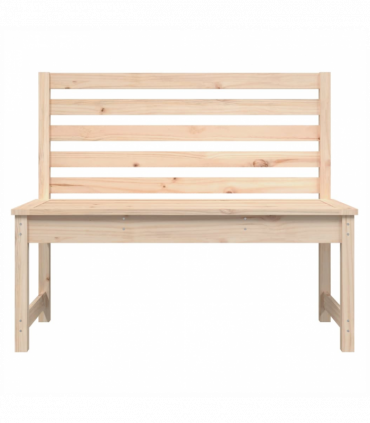 vidaXL Garden Bench 109 cm Solid Wood Pine