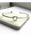 Silver Knot Bangle