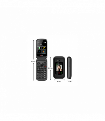 TTfone TT970 4G WhatsApp Flip Senior Big Button Mobile with Three SIM Pay As You Go SIM