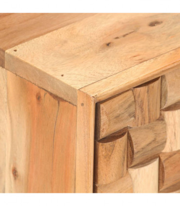 TV Cabinet 100x35x40 cm Solid Acacia Wood