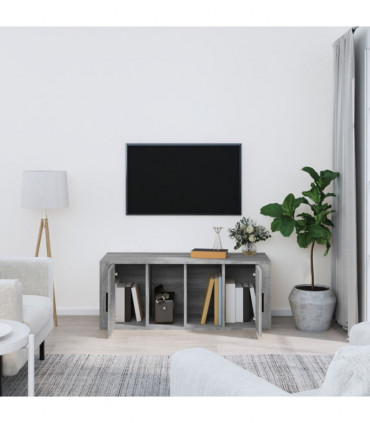 TV Cabinet Grey Sonoma 100x35x40 cm Engineered Wood