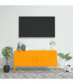 TV Cabinet Mustard Yellow 105x35x50 cm Steel