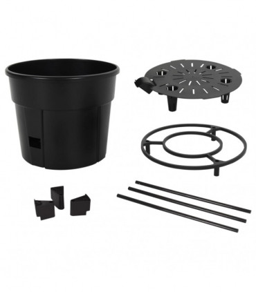 Tomato Grower Anthracite Ø29.5x115 cm Polypropylene