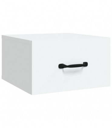 Wall-mounted Bedside Cabinet White 35x35x20 cm