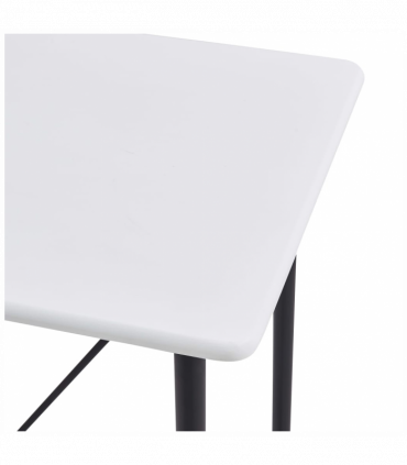 vidaXL 5 Piece Bar Set Plastic Black