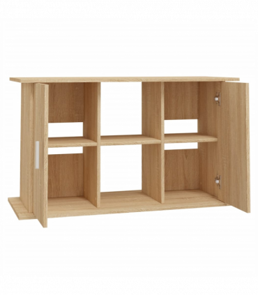 vidaXL Aquarium Stand Sonoma Oak 101x41x58 cm Engineered Wood