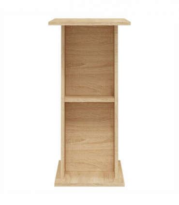 vidaXL Aquarium Stand Sonoma Oak 60.5x36x72.5 cm Engineered Wood