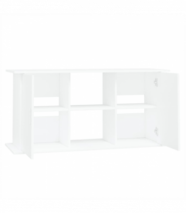 vidaXL Aquarium Stand White 121x41x58 cm Engineered Wood