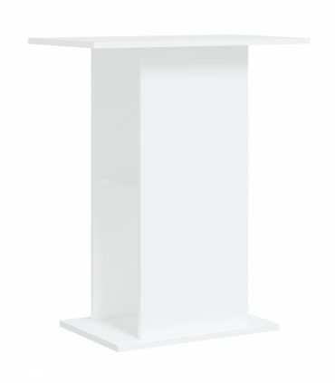 vidaXL Aquarium Stand White 60.5x36x72.5 cm Engineered Wood