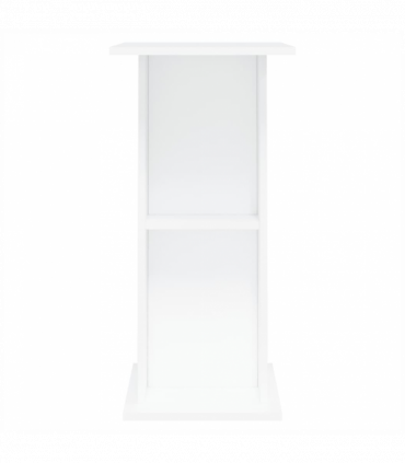 vidaXL Aquarium Stand White 60.5x36x72.5 cm Engineered Wood