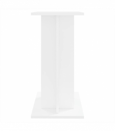 vidaXL Aquarium Stand White 60x30x60 cm Engineered Wood