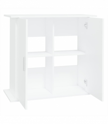 vidaXL Aquarium Stand White 81x36x73 cm Engineered Wood