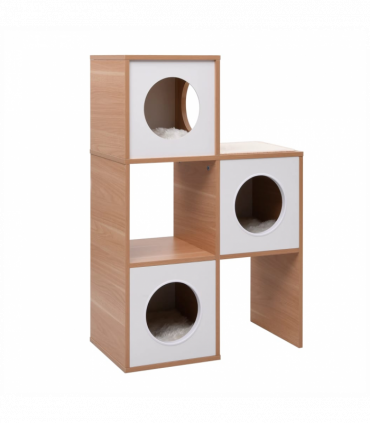 vidaXL Cat Condo House with Sisal Scratching Mat 100 cm