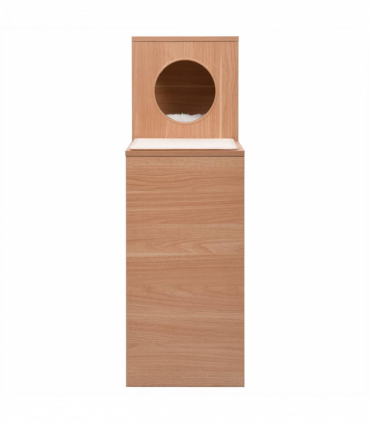 vidaXL Cat Condo House with Sisal Scratching Mat 100 cm