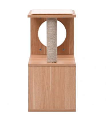 vidaXL Cat Tree with Sisal Scratching Mat 60 cm