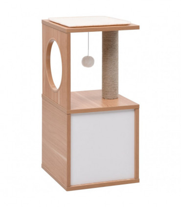 vidaXL Cat Tree with Sisal Scratching Mat 60 cm
