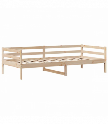 vidaXL Daybed with Drawers without Mattress 80x200 cm Solid Wood
