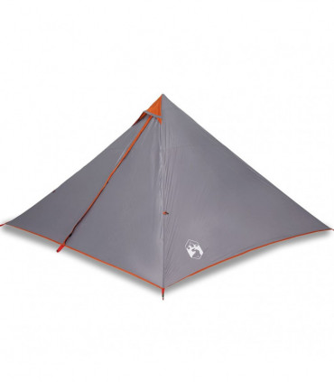 vidaXL Family Tent Tipi 7-Person Orange Waterproof