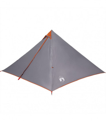 vidaXL Family Tent Tipi 7-Person Orange Waterproof
