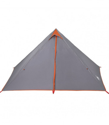 vidaXL Family Tent Tipi 7-Person Orange Waterproof
