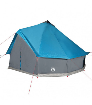 vidaXL Family Tent Tipi 8-Person Blue Waterproof