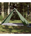 vidaXL Family Tent Tipi 8-Person Green Waterproof