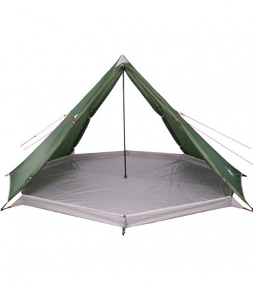vidaXL Family Tent Tipi 8-Person Green Waterproof