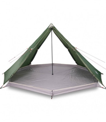 vidaXL Family Tent Tipi 8-Person Green Waterproof