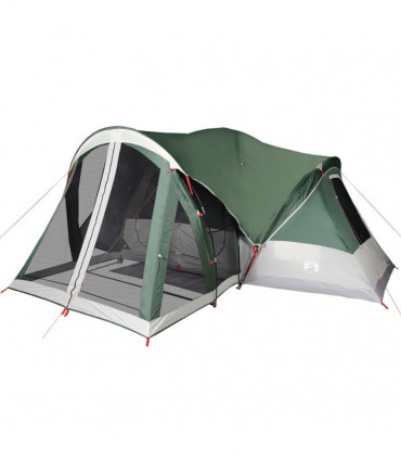 vidaXL Family Tent Tipi 8-Person Green Waterproof