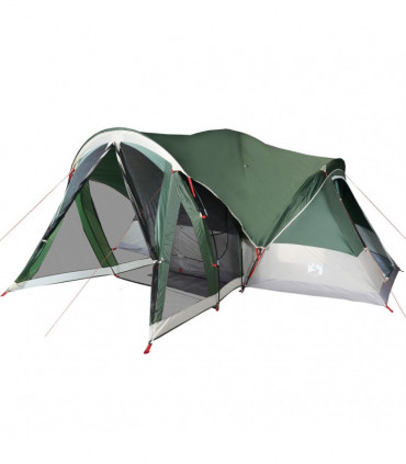 vidaXL Family Tent Tipi 8-Person Green Waterproof
