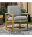 vidaXL Garden Chair 62x56x77 cm Impregnated Wood Pine