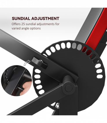 SPORTNOW Adjustable Preacher Curl Bench with Elbow Cushion for Home Gym