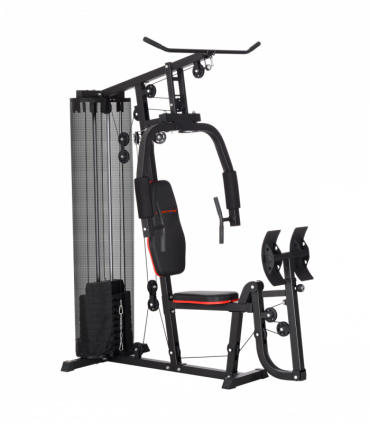 SPORTNOW Home Gym Machine Compact Multi Gym with 45kg Weight Stack