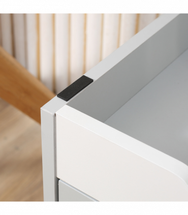 Shoe Storage Bench w/ Cabinet Adjustable Shelf and Cushion for Entryway Grey