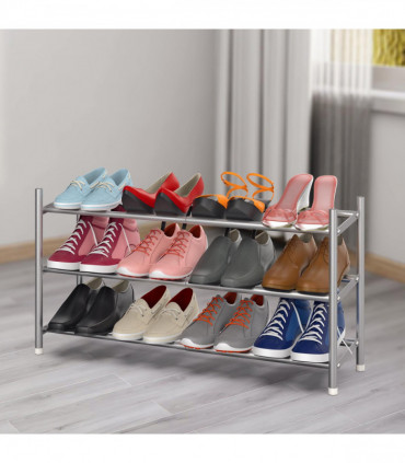 VINSANI SHOE 3 TIER GREY 1010274