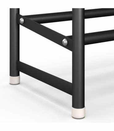 VINSANI SHOE RACK 2 TIER BLACK 1010271