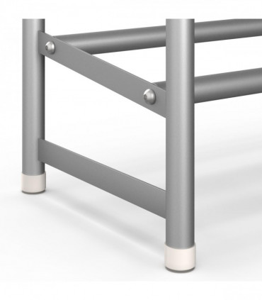 VINSANI SHOE RACK 2 TIER GREY 1010272