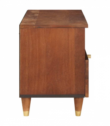 vidaXL Media Storage Cabinets & Racks Brown 80 x 33.5 x 46 cm