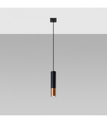 Pendant lamp steel Loopez modern Design GU10