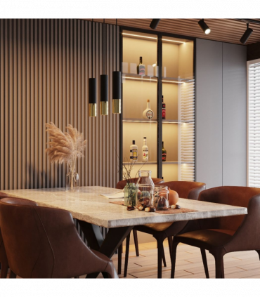 Pendant lamp steel Loopez modern Design GU10