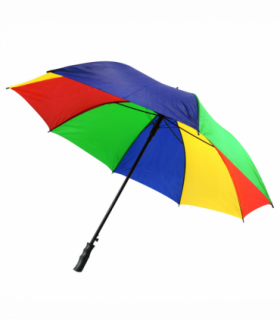 Golf Umbrella 27" Waterproof With Ground Spike Straight plastic handle UM-0580