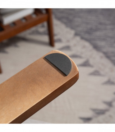 HOMCOM Swivel Recliner Chair with Footstool and Wooden Base, Light Grey