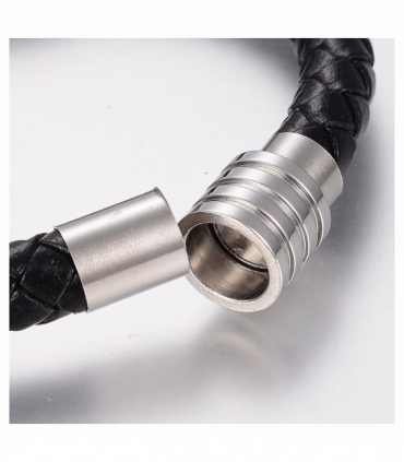 Mens Nautical Leather Bracelet