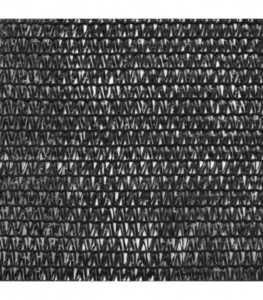 Tennis Screen HDPE 1.4x25 m Black