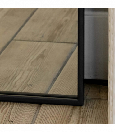 Yōko- Black Metal Gentle Arch Mirror - 180cm x 105cm