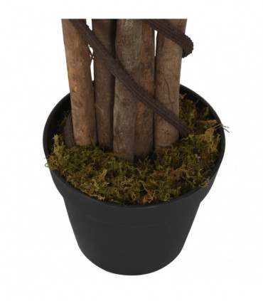 vidaXL Artificial Fiddle Leaf Fig Tree 96 Leaves 80 cm Green