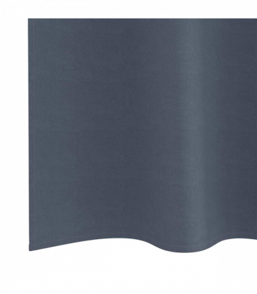 vidaXL Curtains with Curtains 2 pcs Anthracite Polyester