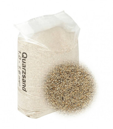 vidaXL Filter Sand 25 kg 1.0-1.6 mm